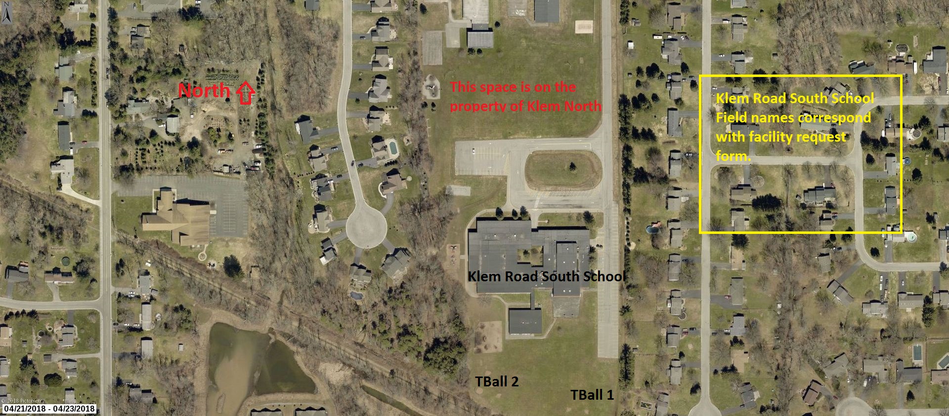 Pictometry Maps of WCSD Schools and Fields ster Central School